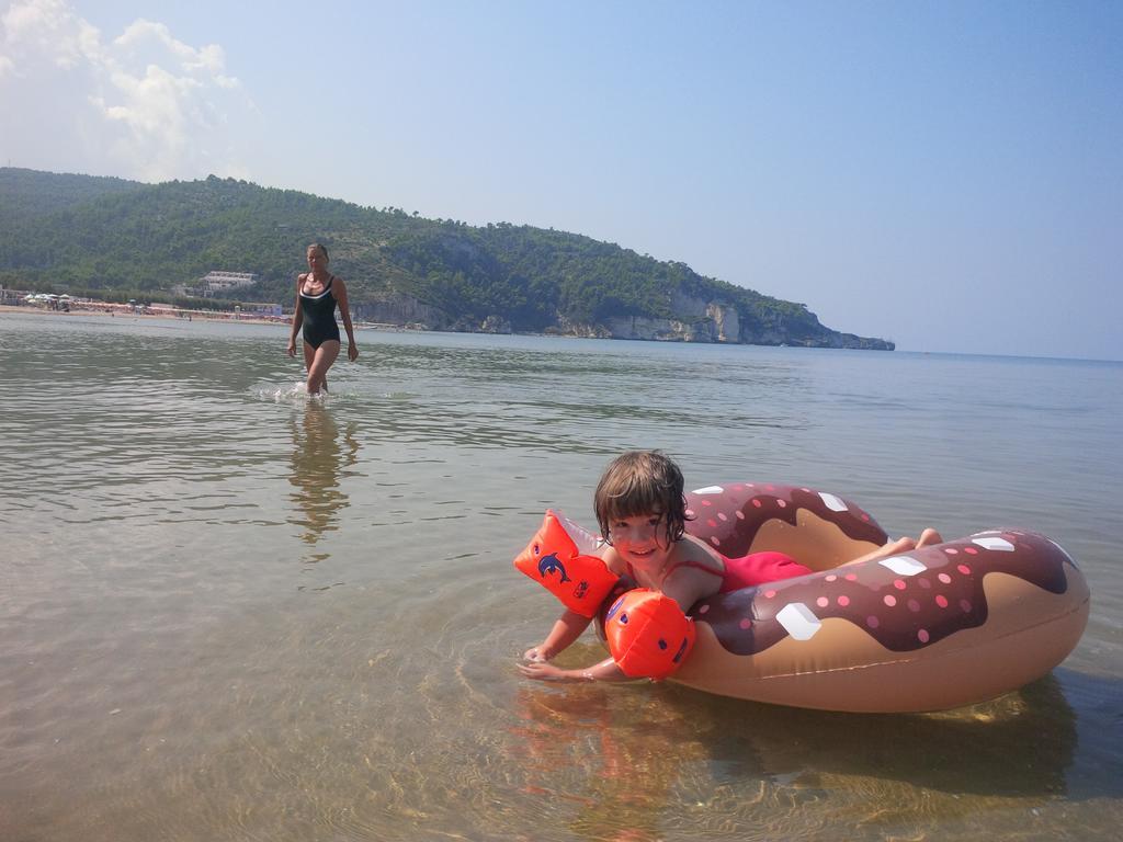 Blu Marine Casa A 10Mt Dalla Spiaggia Peschici Eksteriør billede